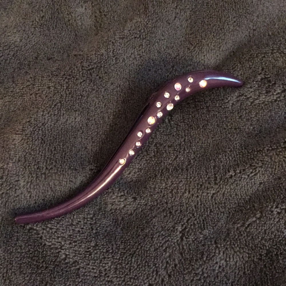 Purple Alligator Clip